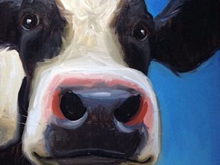 Workshop Dieren Schilderen Koe